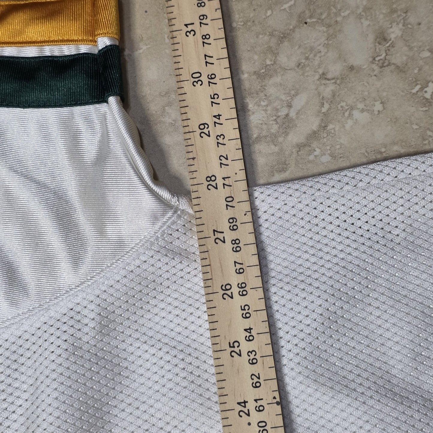 Mitchell & Ness Throwbacks Sewn Stitched Reggie White #92 White Jersey size 58