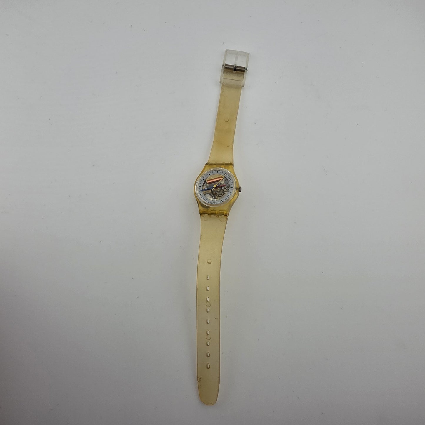 Vintage Swatch Watch “Little Jelly” LK103 – Ladies Transparent 1986 – Running