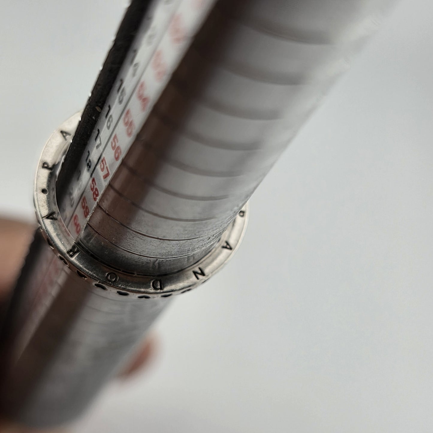 pandora sterling silver ring size 8.75 Hearts Stackable Band ALE 60 925