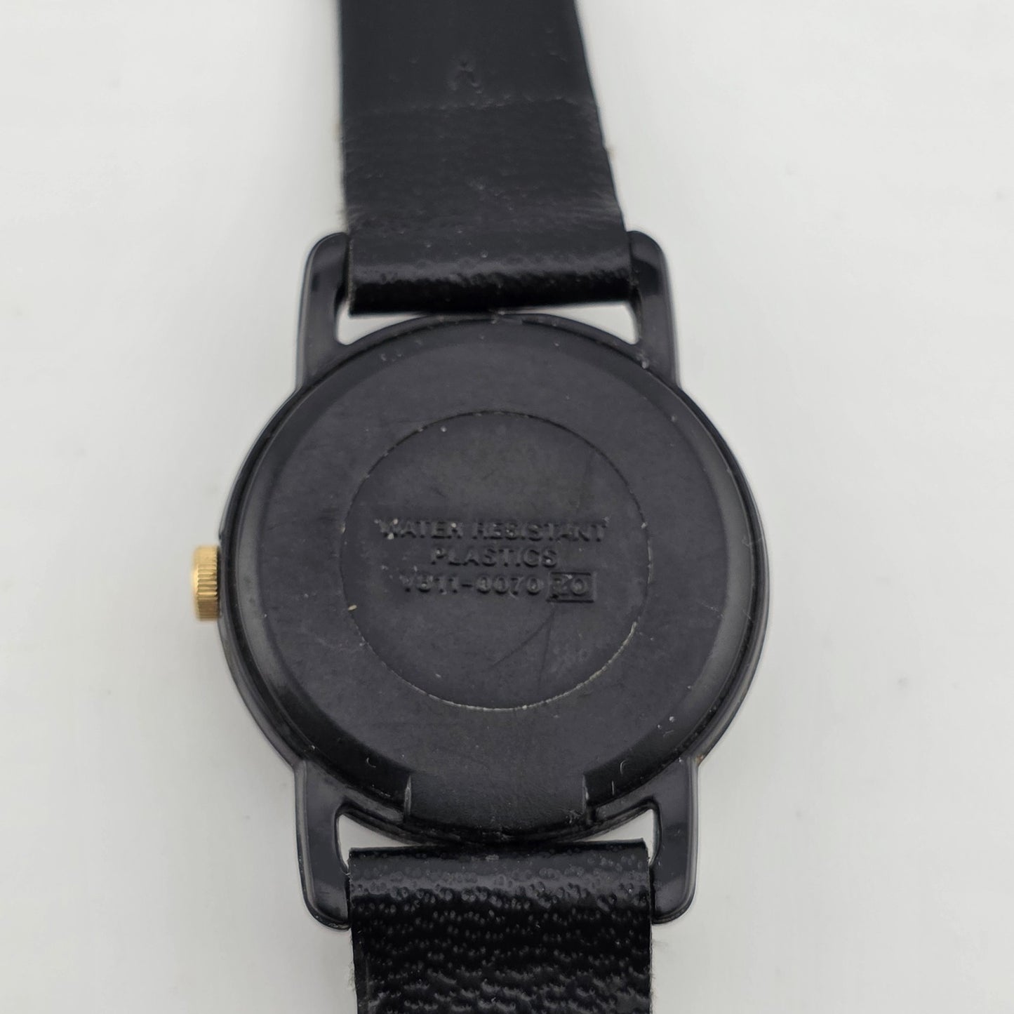 Ladies Mickey Mouse Lorus By Seiko Quartz Wristwatch Disney Plastic Case Vintage