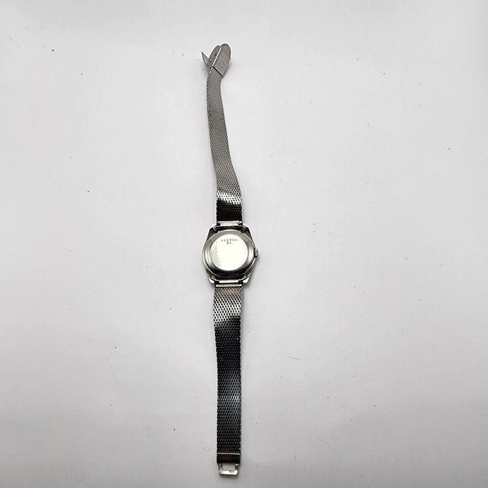 Vintage Longines women's stainless steel watch ref. 7889.10 460 1970s wind up