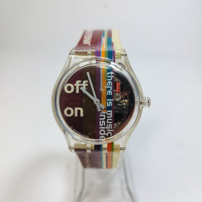 Swatch Watch Musicall Jingle Me Watch SLK118 by Candy Dulfer 1997 Vintage