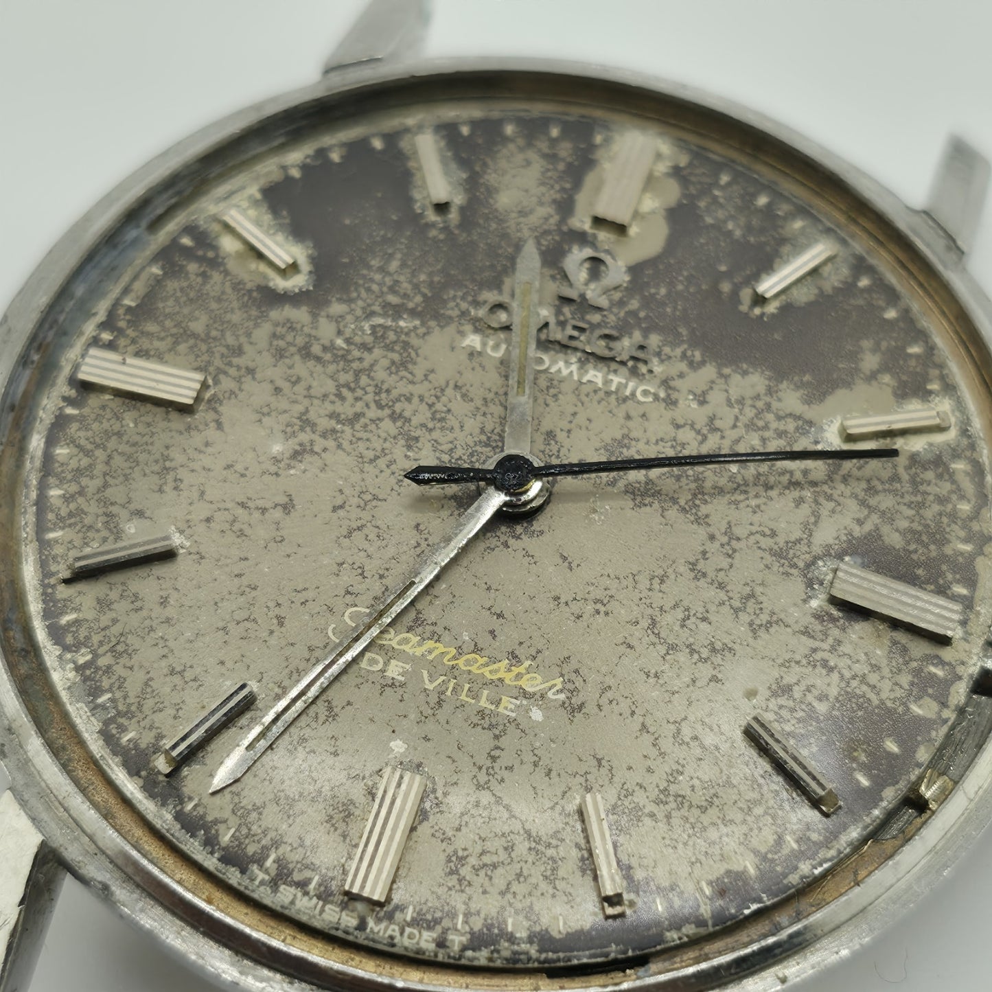 OMEGA Watch Semaster DeVille Automatic patina Dial Mens Dress Swiss Vintage ASIS