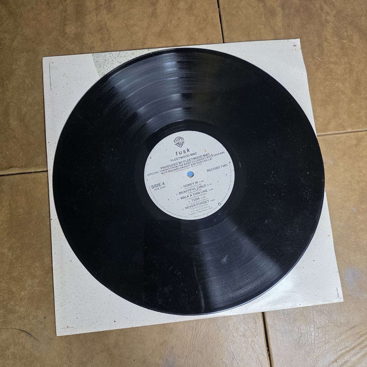Fleetwood Mac Tusk 1979 Warner Bros Double LP VINYL RECORD Pop RocK Blues