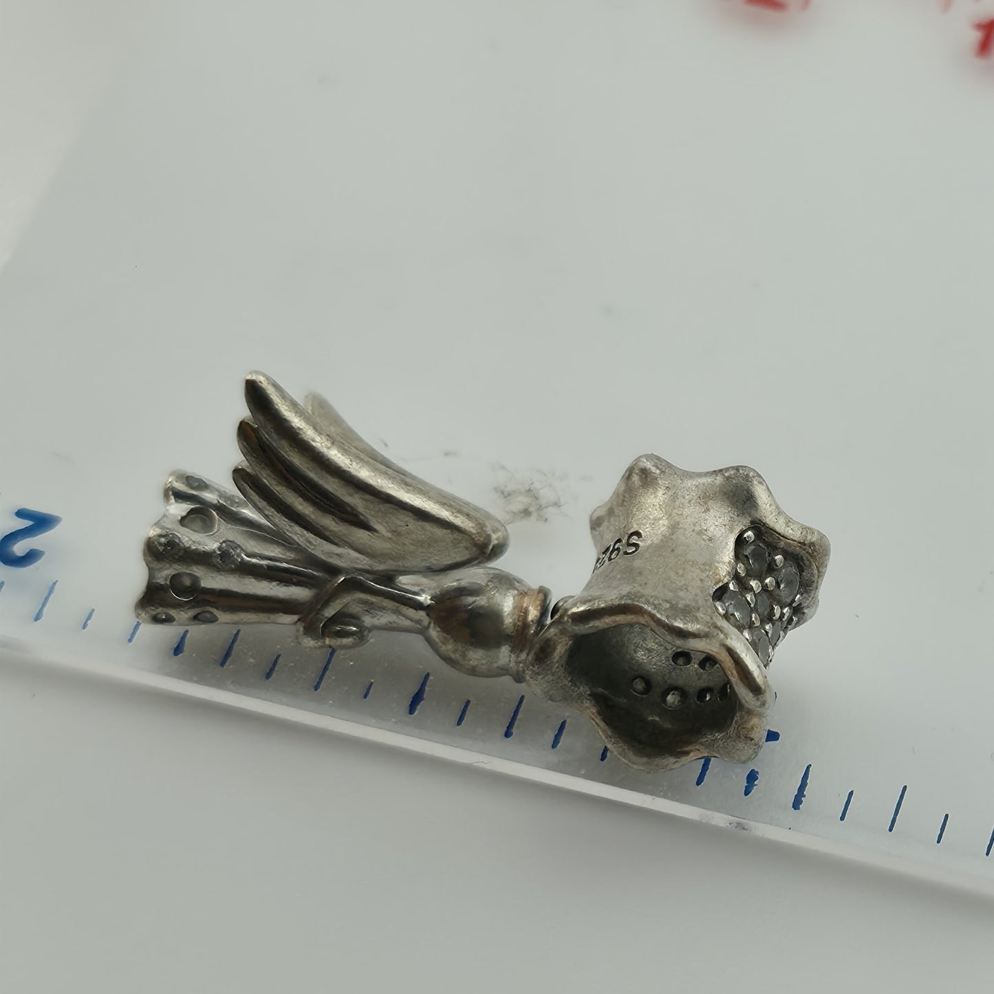 925 Sterling Silver Angel Charm Pendant