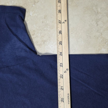 Massachusetts Fire Academy shirt Mens XL Blue single Stich Heavy heavyweight