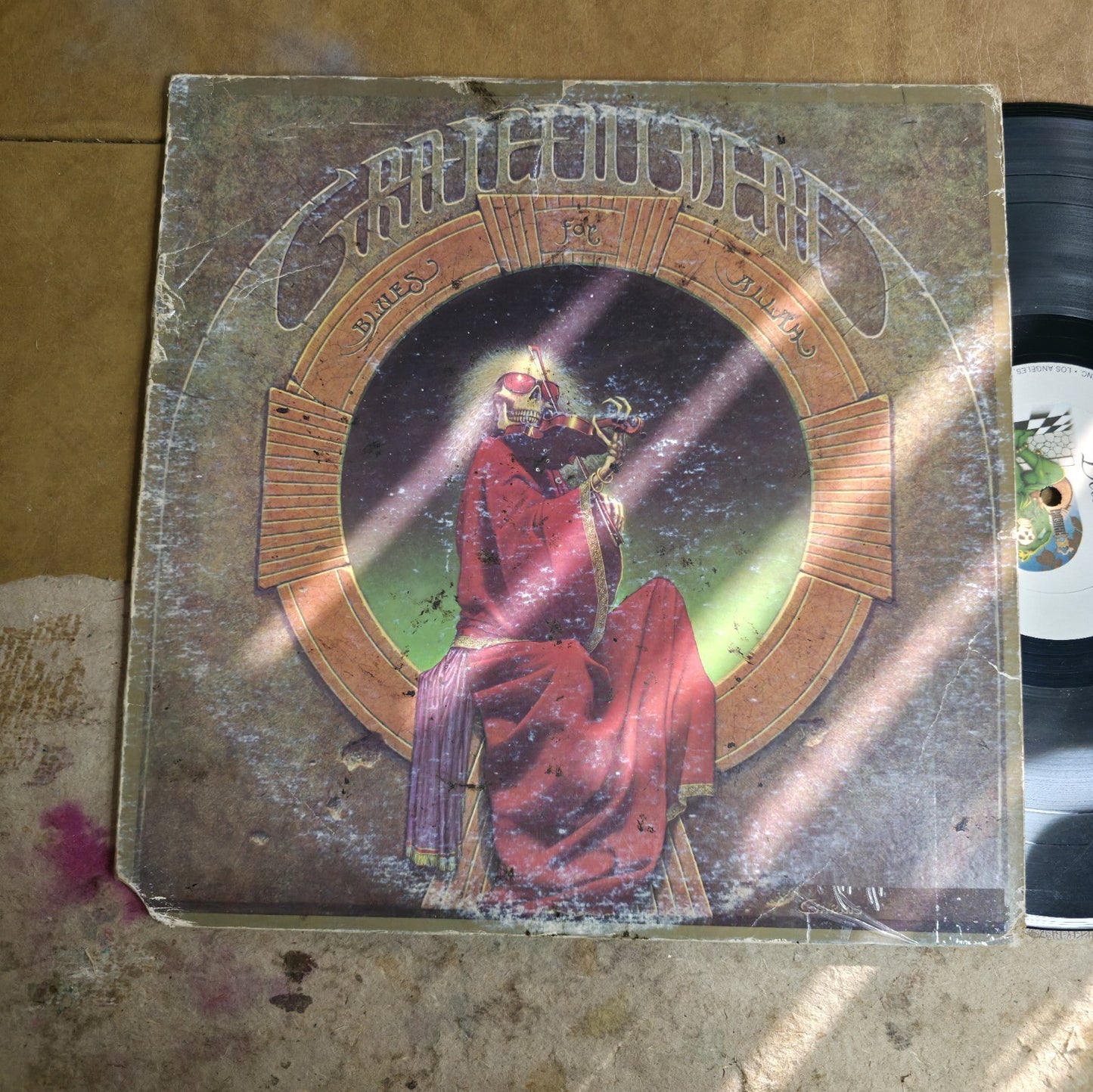 Grateful Dead Blues for Allah LP Vinyl 1975 Jerry Garcia Vintage
