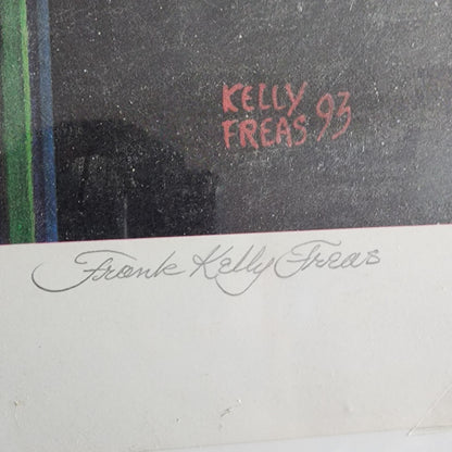 KELLY FREAS SIGNED ARTIST PROOF LITHOGRAPH TRANSITION 93
