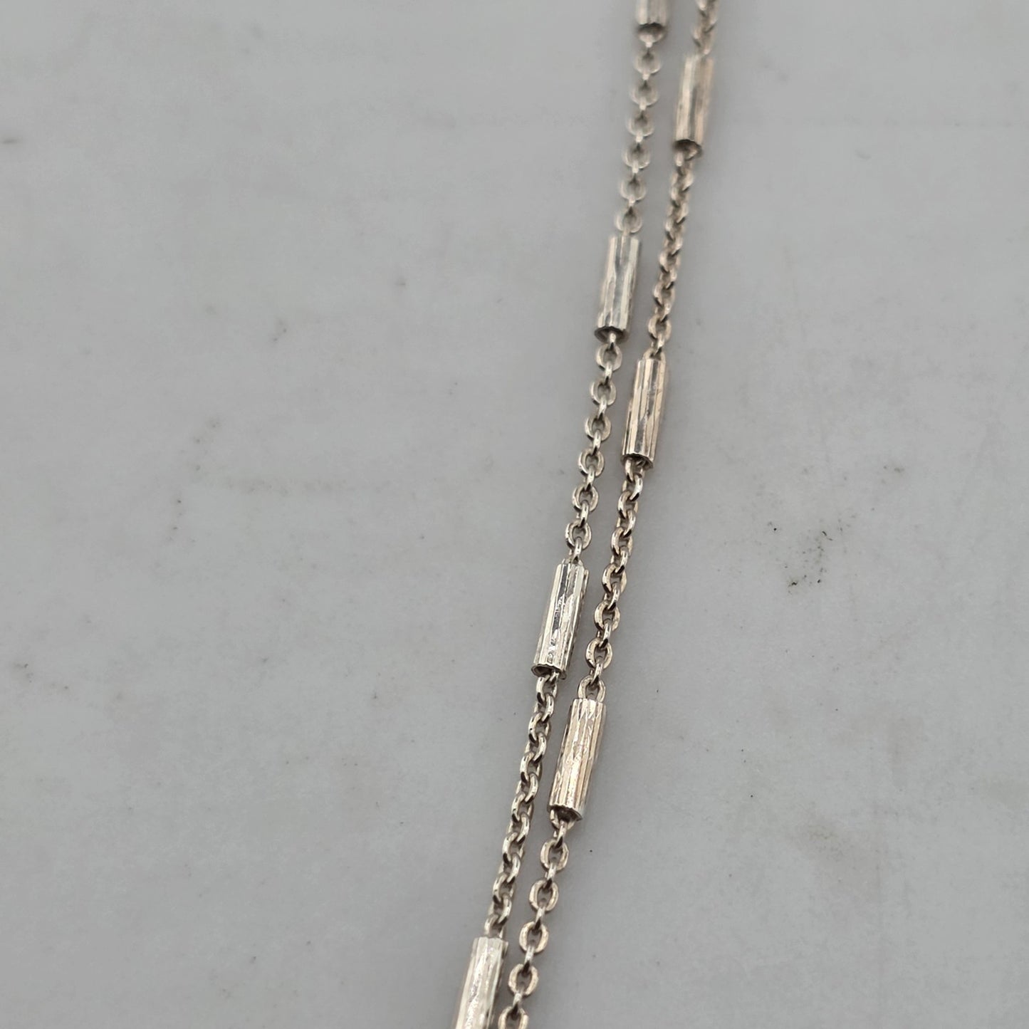 925 Sterling Silver Clover Charm Irish Shamrock Charm Jewelry 20in Chain