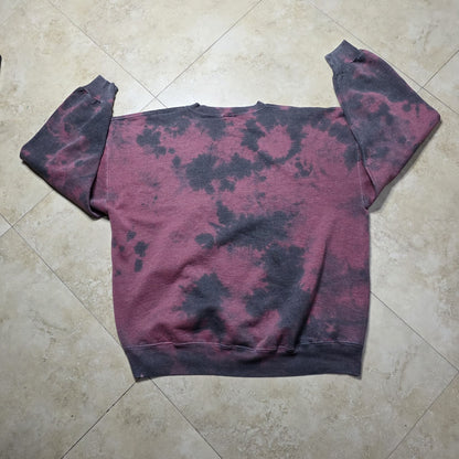 Furst Of A Kind Sweatshirt NCAA NOTRE DAME FIGHTING IRISH Acid Wash Distressed