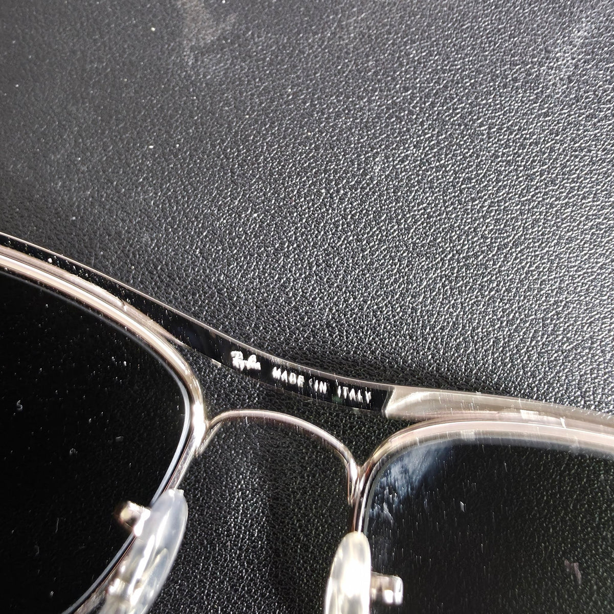 Ray-Ban Olympian I Deluxe RB3119M 003/31 Sunglasses Silver 62-18 With Case