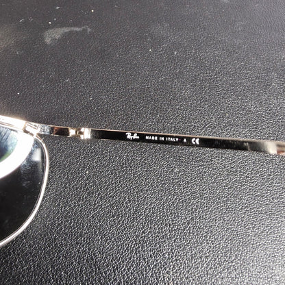 Ray-Ban Olympian I Deluxe RB3119M 003/31 Sunglasses Silver 62-18 With Case