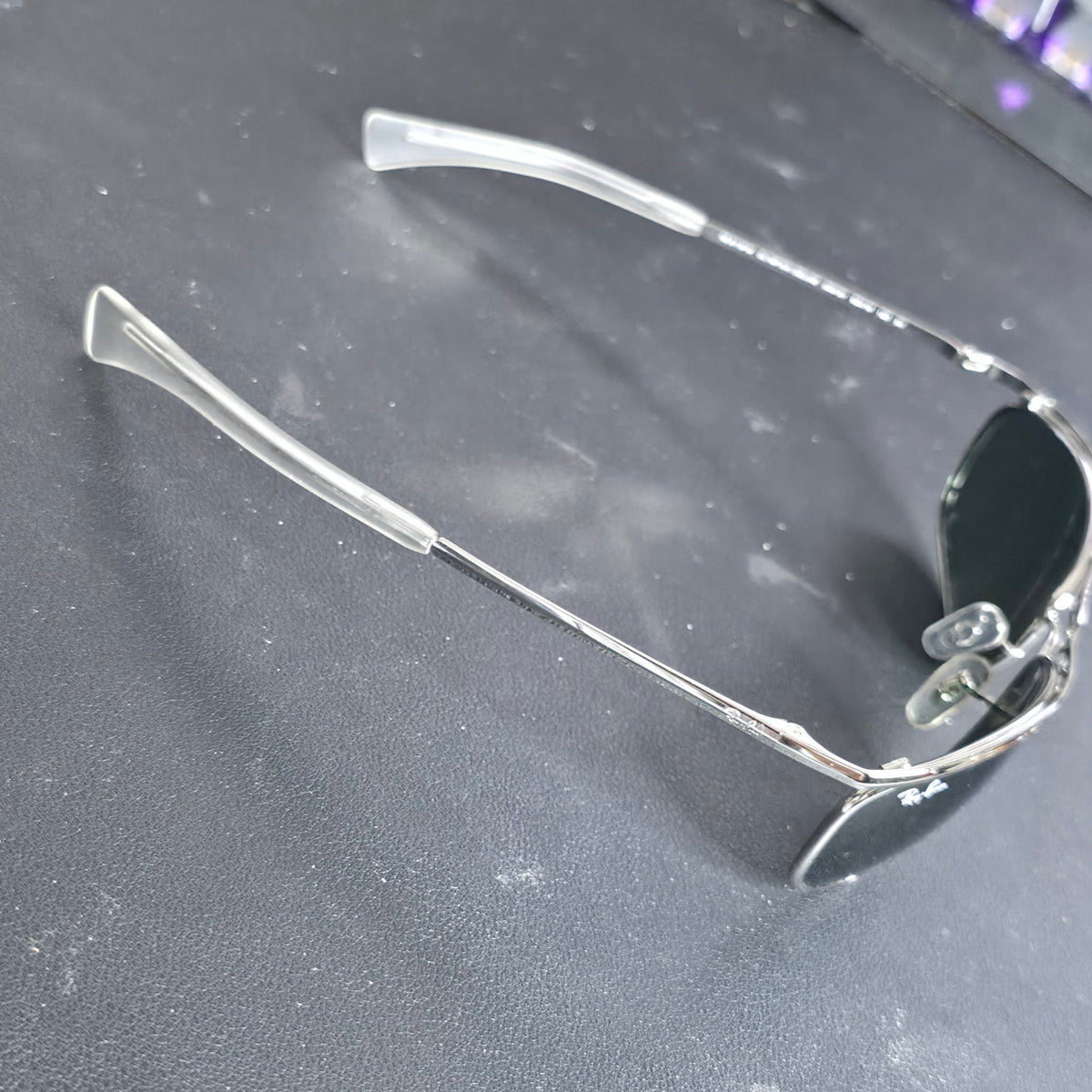 Ray-Ban Olympian I Deluxe RB3119M 003/31 Sunglasses Silver 62-18 With Case