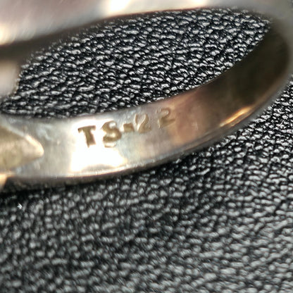 Mexican Sterling Silver Ring 3 Stone Bar Pink Green Purple Size 9