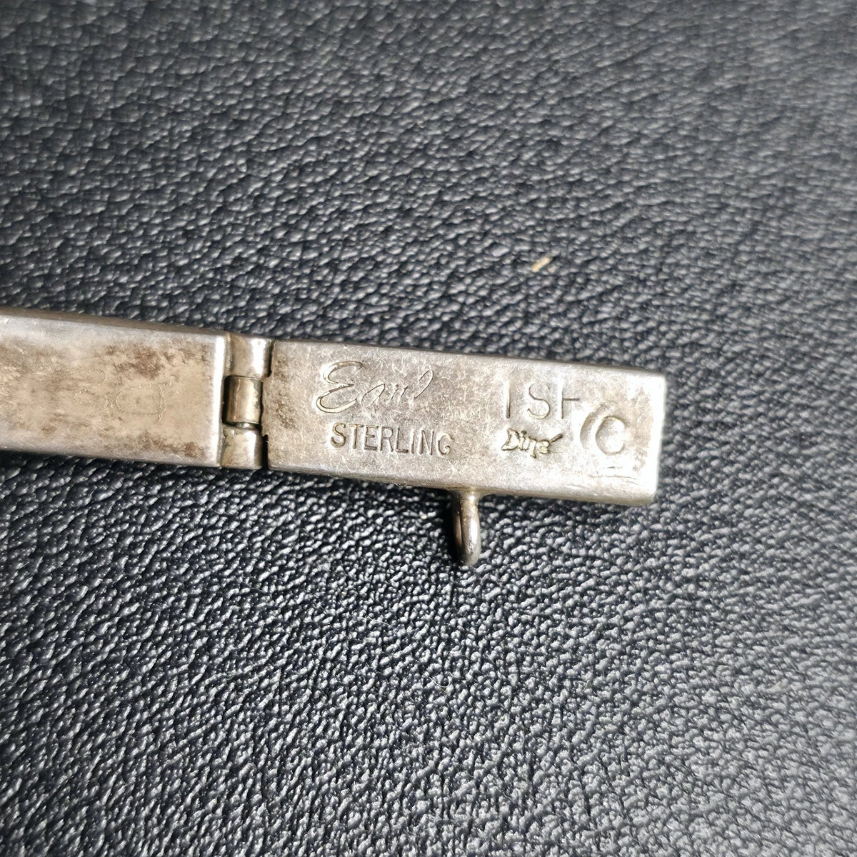 Earl Plummer Navajo Sterling Silver Opal Inlay Watch Bracelet Native American