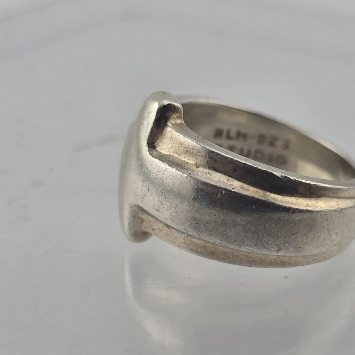 RLM Studio Robert Lee Morris Sterling Silver Cross Ring Size 7 Chunky 925